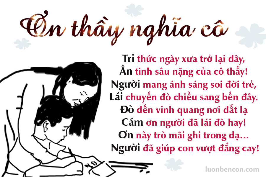 Lời Bài Nhớ Ơn Thầy Cô Gallery 2
