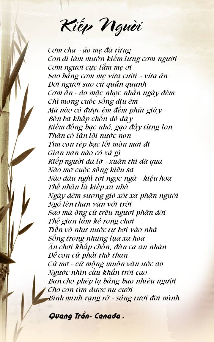 Thơ Kiếp Người:  Khám Phá Vẻ Đẹp Và Sâu Sắc Của Cuộc Sống Qua Thơ Ca Gallery 1