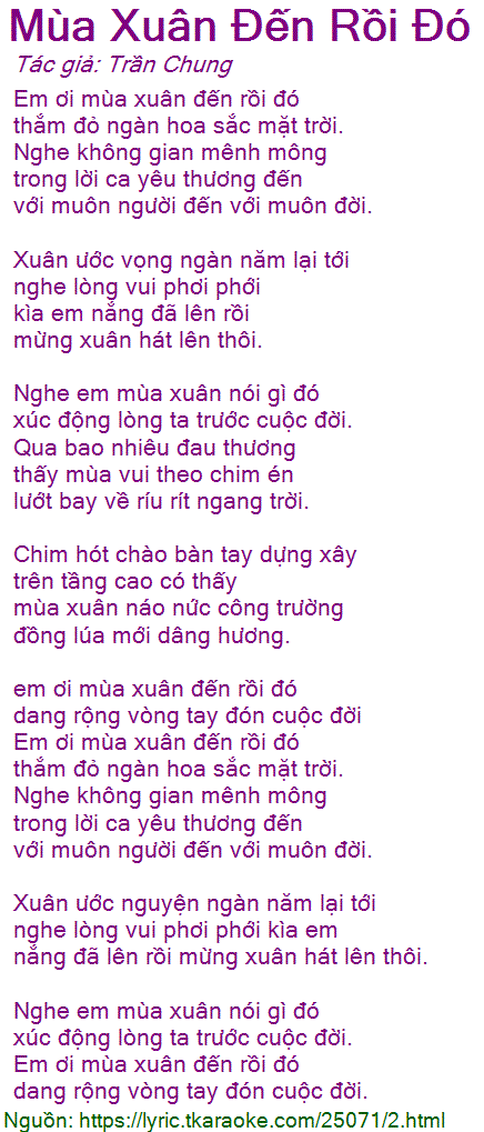 Em ơi mùa xuân đến rồi đó Gallery 1