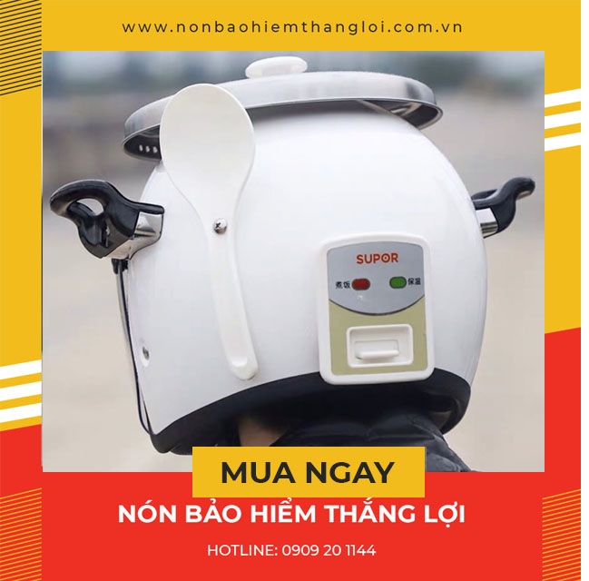 Mũ Bảo Hiểm Nồi Cơm Điện - An Toàn Tuyệt Đối Khi Đi Xe Gallery 1