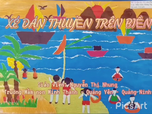 Xé Dán Thuyền Trên Biển Gallery 1