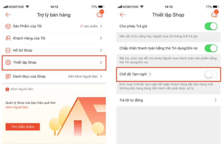 Bật Chế Độ Tạm Nghỉ Shopee: Hướng Dẫn Chi Tiết và Những Điều Cần Biết Gallery 2