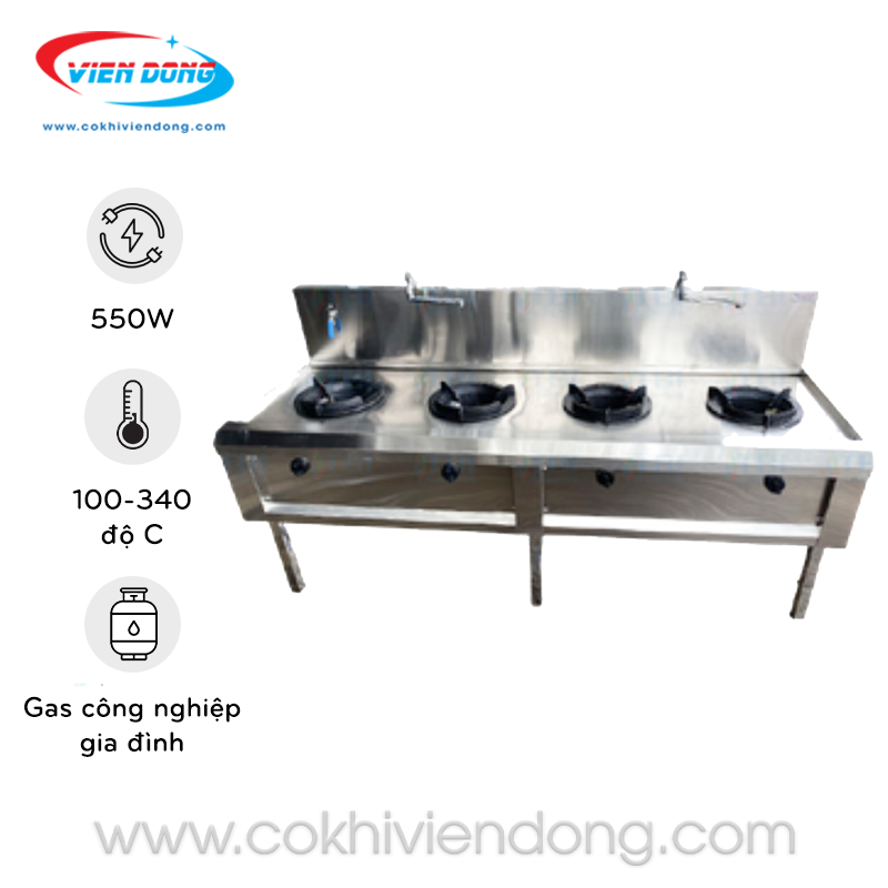 Bếp Gas 4 Họng: Sự Lựa Chọn Hoàn Hảo Cho Gia Đình Đông Người và Nhà Hàng Gallery 2