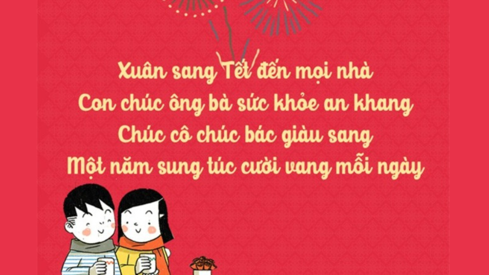 Viết Thư Chúc Tết Ông Bà Gallery 1