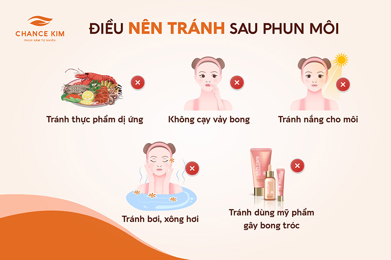 Làm gì để kích màu môi sau phun? Gallery 2