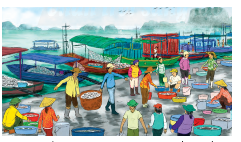 Chợ Hòn Gai - Thế giới thu nhỏ dành cho các bạn lớp 3 Gallery 1