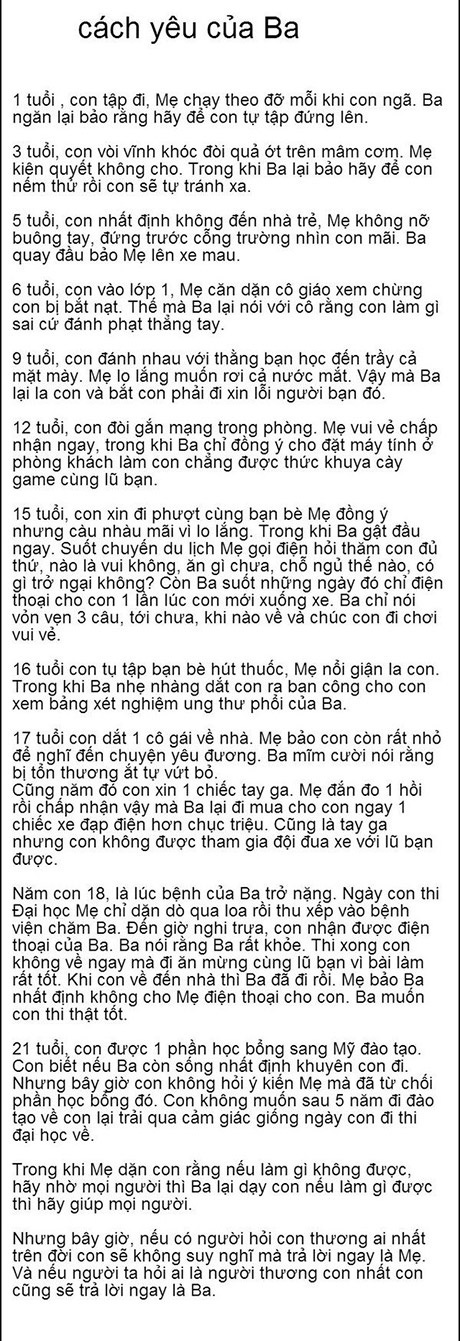 Viết đoạn văn về tình cha con Gallery 2