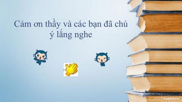 Slide Cảm Ơn Thầy Và Các Bạn Đã Lắng Nghe Gallery 1