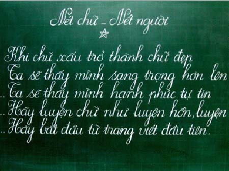 Tại Sao Nói Nét Chữ Nết Người? Gallery 2