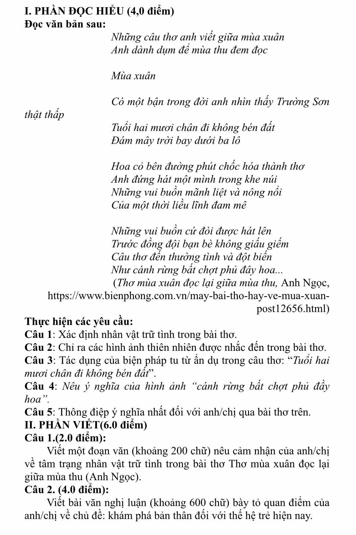 Mưa Xuân Đọc Hiểu Gallery 1