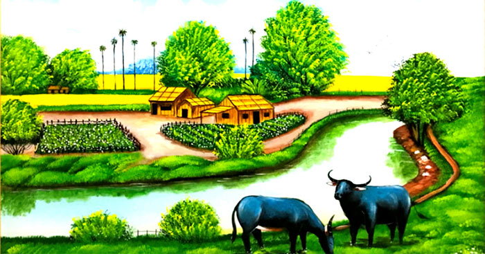 Thơ Quê Hương: Vẻ Đẹp Đồng Quê Và Tình Yêu Hương Thôn Gallery 2