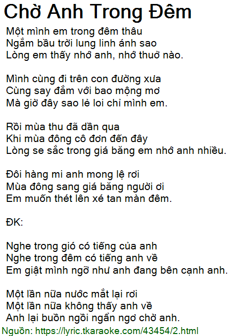 Một Mình Em Trong Đêm Thâu Gallery 2