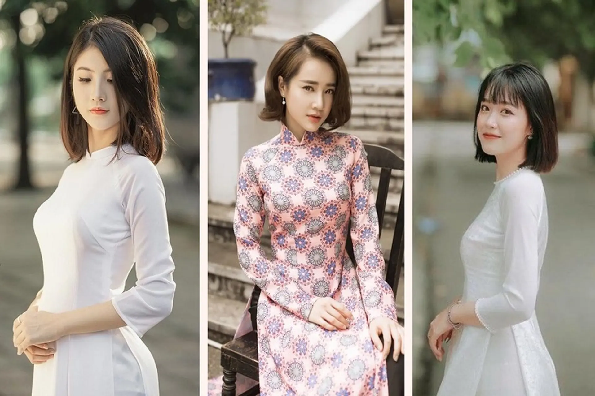 Tết tóc ngắn mặc áo dài: Hướng dẫn và gợi ý kiểu tóc đẹp Gallery 1
