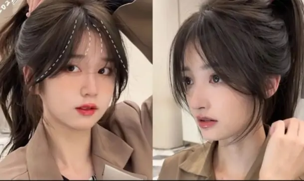 Mặt Vuông Tròn Để Tóc Mái Gì? Gallery 2