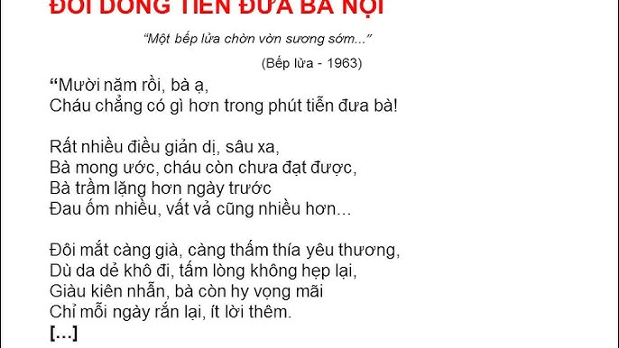 Đôi Dòng Tiễn Đưa Bà Nội Gallery 1