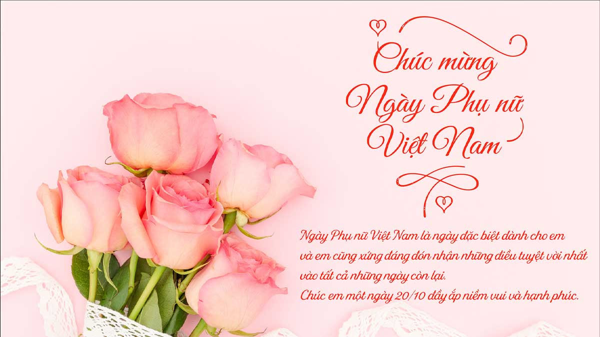 Những Lời Chúc 20/10 Hay