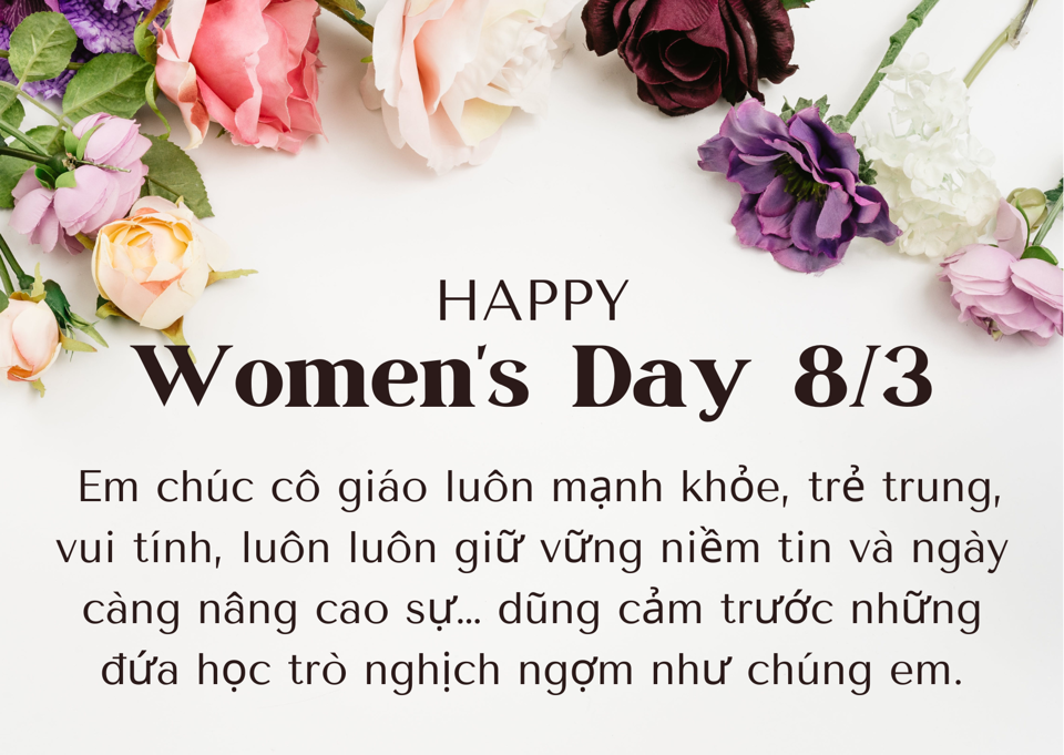 Lời Chúc 8/3 Cho Cô Giáo Gallery 1
