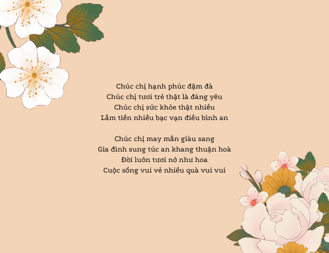 Những Lời Chúc Mừng Sinh Nhật Chị Gái Hay Nhất Gallery 1