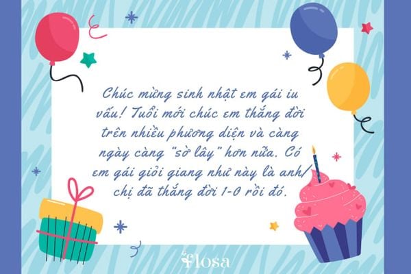 Lời Chúc Sinh Nhật Cháu Gái Yêu Thương Gallery 1