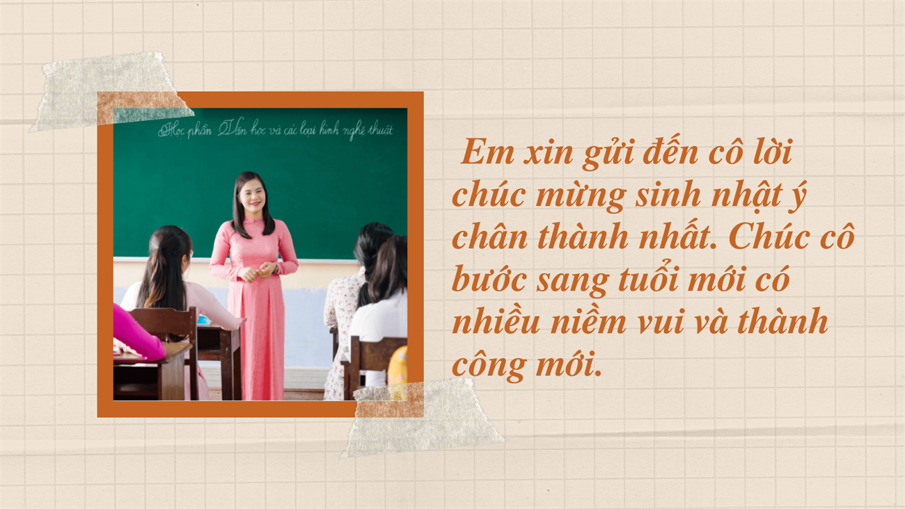 Chúc Cô Sinh Nhật Vui Vẻ Gallery 1