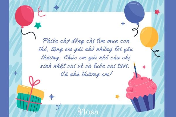 Cap Chúc Sinh Nhật Em Gái Hay và Ý Nghĩa Gallery 1