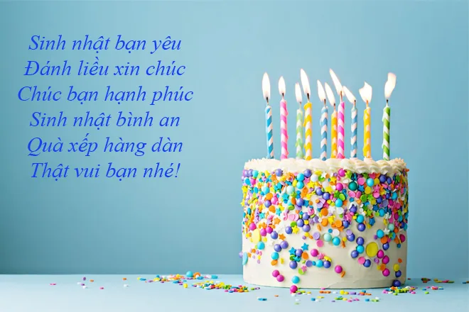 Những Lời Chúc Sinh Nhật Hay Cho Bạn Bè