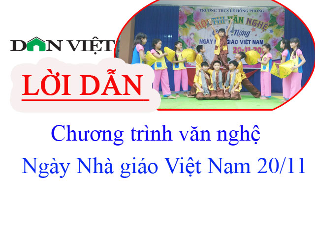 Lời Dẫn Văn Nghệ 20/11 Hay Nhất, Gợi Cảm và Ấn Tượng Gallery 1