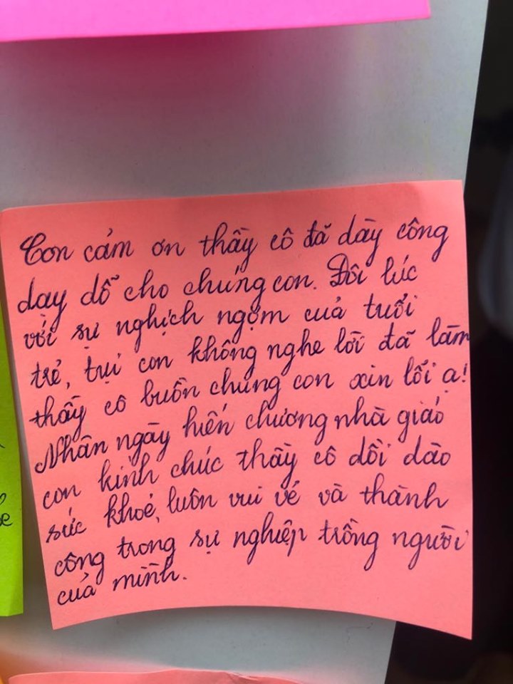 Những lời xin lỗi thầy cô hay nhất