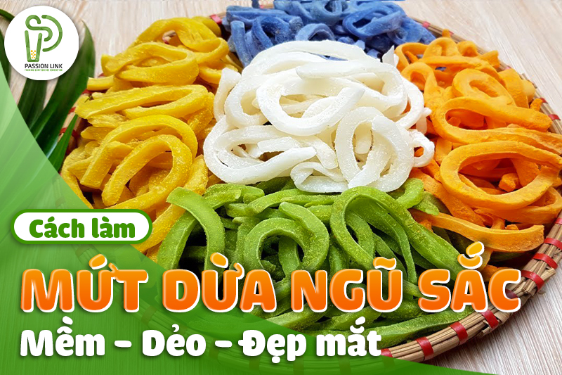 Mứt Dừa Ngũ Sắc - Hương Vị Tết Đầy Màu Sắc Gallery 2