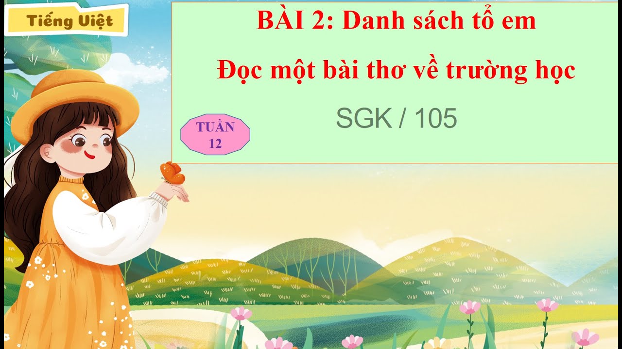 Những Bài Thơ Về Trường Học Hay Nhất Cho Học Sinh Lớp 2 Gallery 2