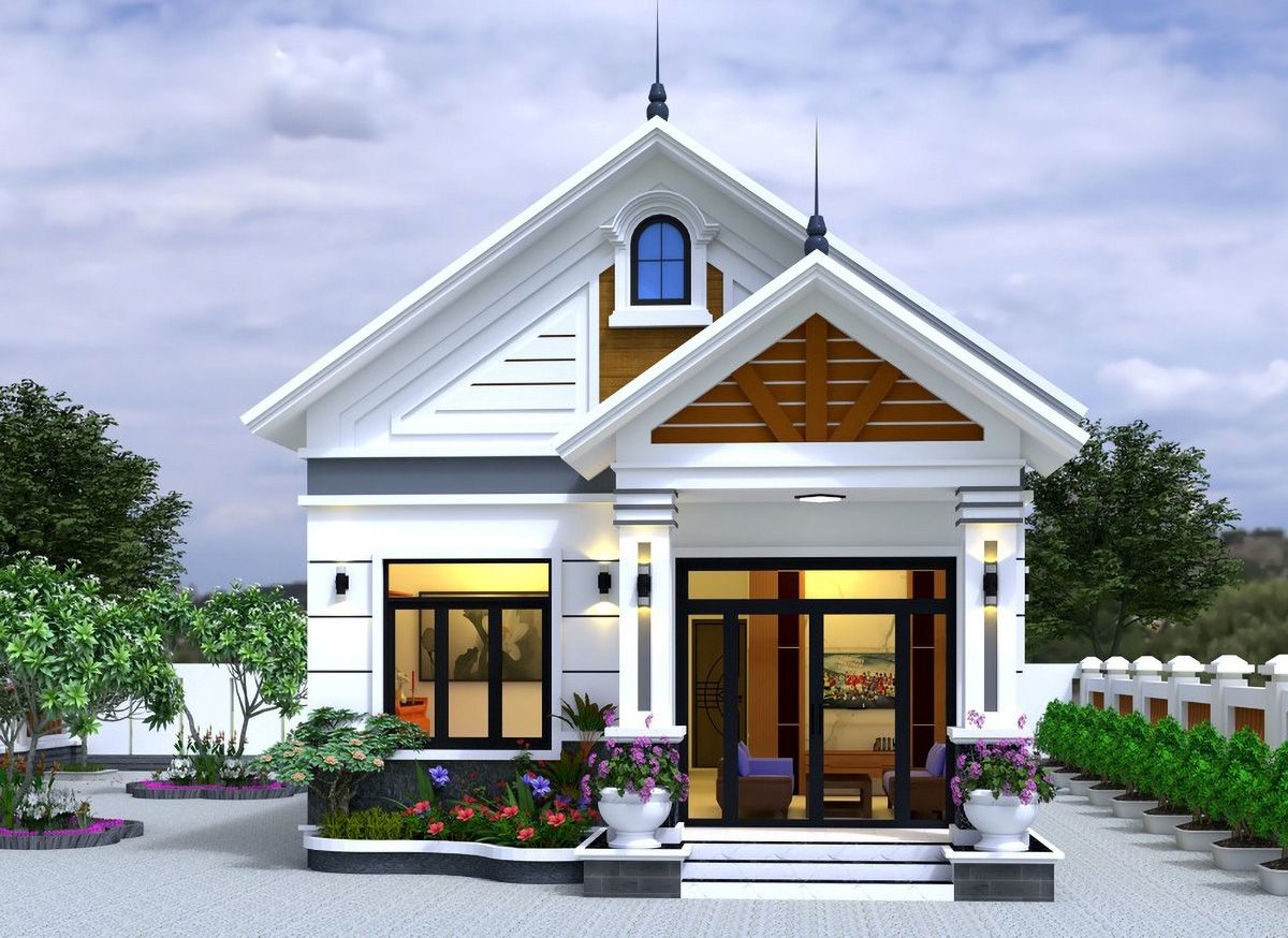 Nhà Một Mái Đơn Giản: Thiết Kế Tiết Kiệm Và Hiệu Quả Gallery 2