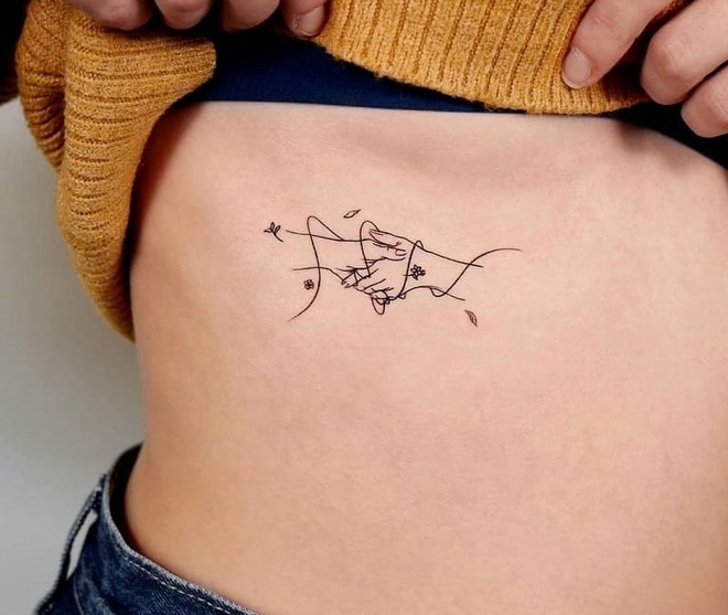 Hình Xăm Nét Mảnh: Tinh Tế Và Ấn Tượng Gallery 1