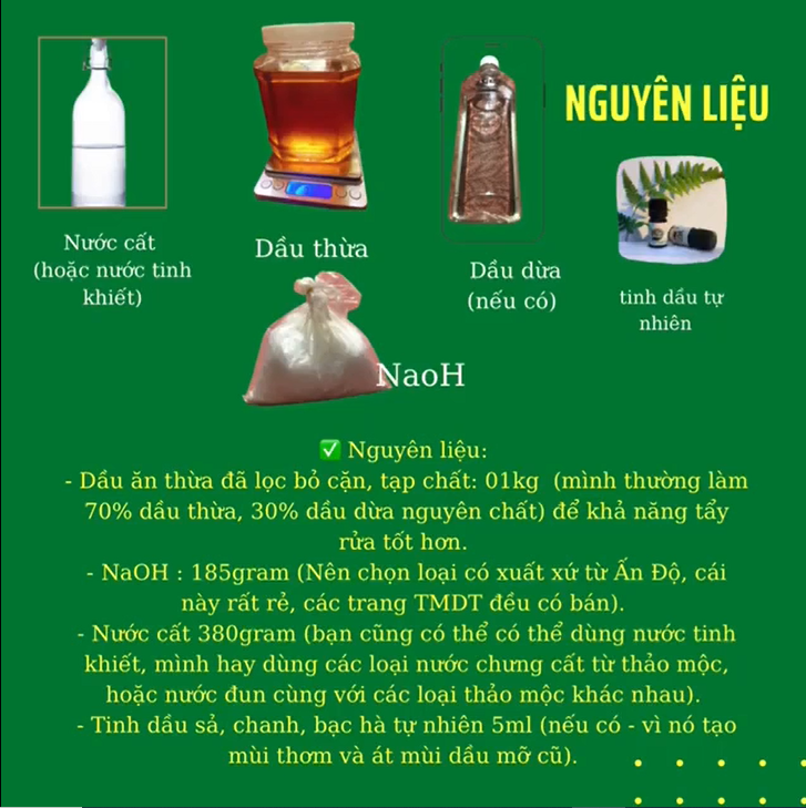 Công thức làm xà phòng đơn giản tại nhà Gallery 2