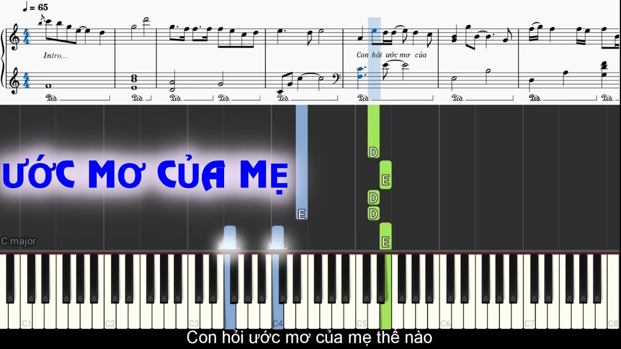 Ước Mơ Của Mẹ Piano Gallery 1