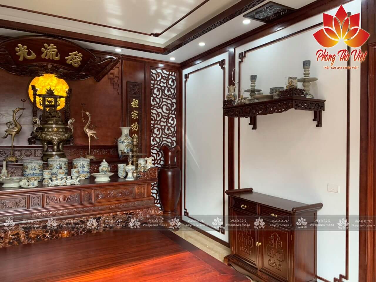 Bàn thờ dựa lưng vào phòng ngủ: Có nên hay không? Gallery 1
