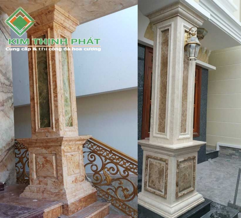 Những Mẫu Cột Nhà Vuông Đẹp