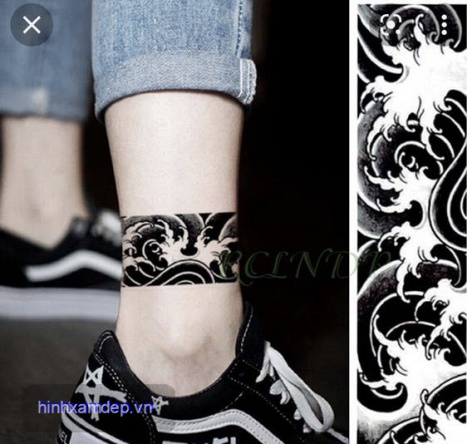 Mẫu Hình Xăm Vòng Chân Nhật Cổ Gallery 1
