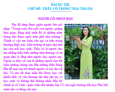 Thầy Cô Trong Mắt Em Gallery 2