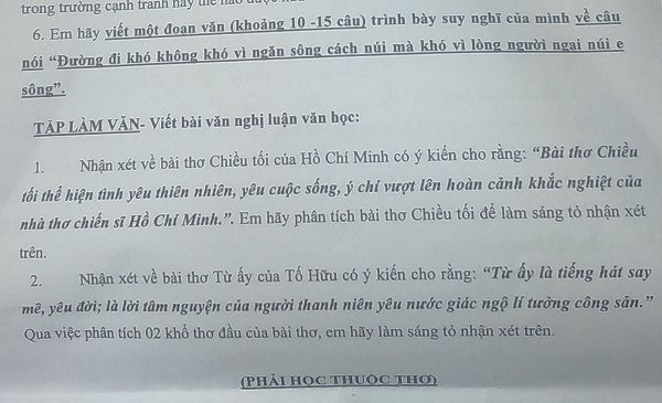 Những Nhận Định Về Bài Thơ Chiều Tối