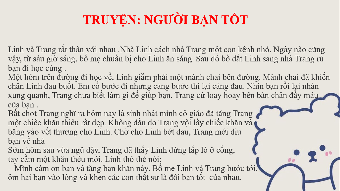 Câu chuyện người bạn tốt:  Tìm hiểu ý nghĩa của tình bạn chân thành Gallery 1