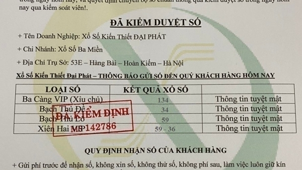 Xin lô đề miền Bắc hôm nay Gallery 1
