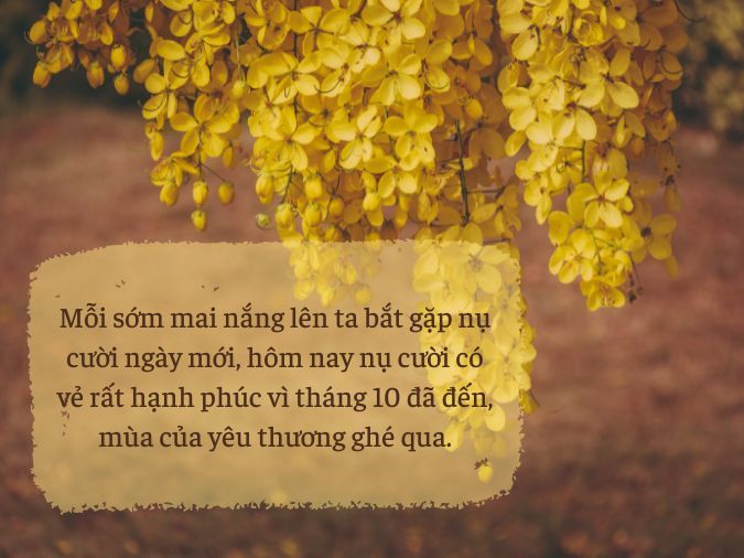 STT Chào Tháng 10: Những Câu Nói Hay và Ý Nghĩa Nhất Gallery 1