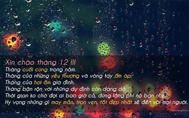 Status Chào Tháng 12: Những Câu Chào Tháng Mới Ấm Áp Và Lãng Mạn Gallery 1