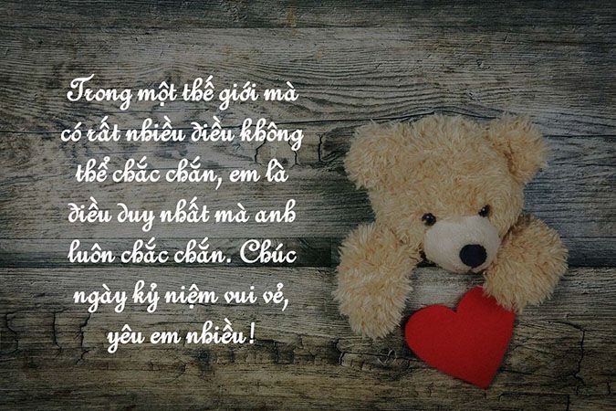 Viết Status Kỉ Niệm 1 Năm Yêu Nhau Ngắn Gọn Gallery 1