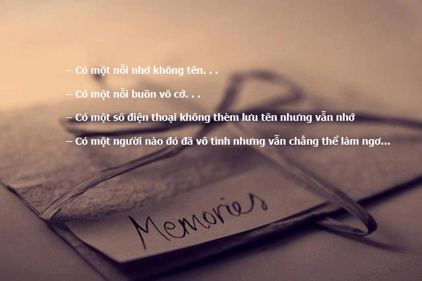 STT Nhớ Người Yêu Cũ: Những Câu Nói Hay và Đầy Cảm Xúc Gallery 1