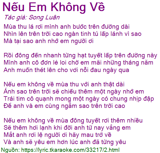 Nếu Em Không Về Gallery 1