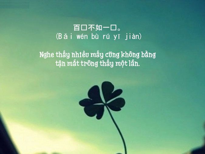 Thành Ngữ Tiếng Trung Về Cuộc Sống: Những Câu Chuyện Tóm Lược Trong Một Câu Gallery 1