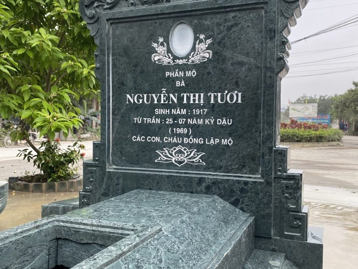 Nội dung ghi trên bia mộ Gallery 1