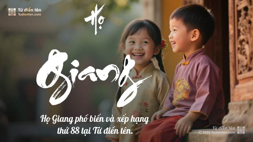 Họ Giang đặt tên gì đẹp? Gallery 1