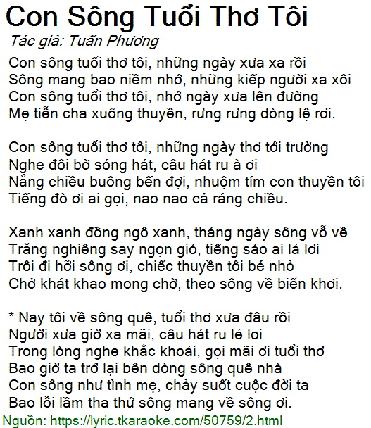 Con Sông Tuổi Thơ Tôi Gallery 1